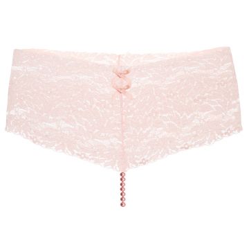 Hipnosis rosa Perlenstring mit eingefärbter soft pink farbener Perlenkette