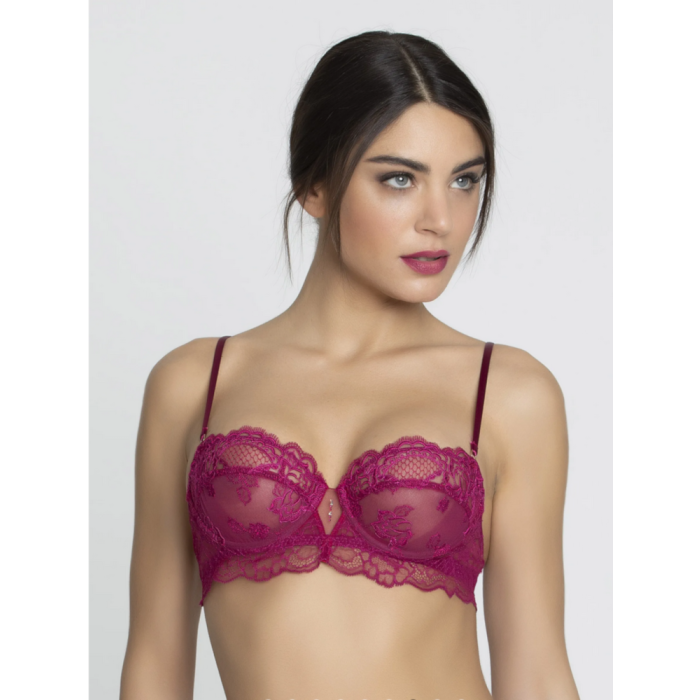 LOLA pink lace bra - Cadolle